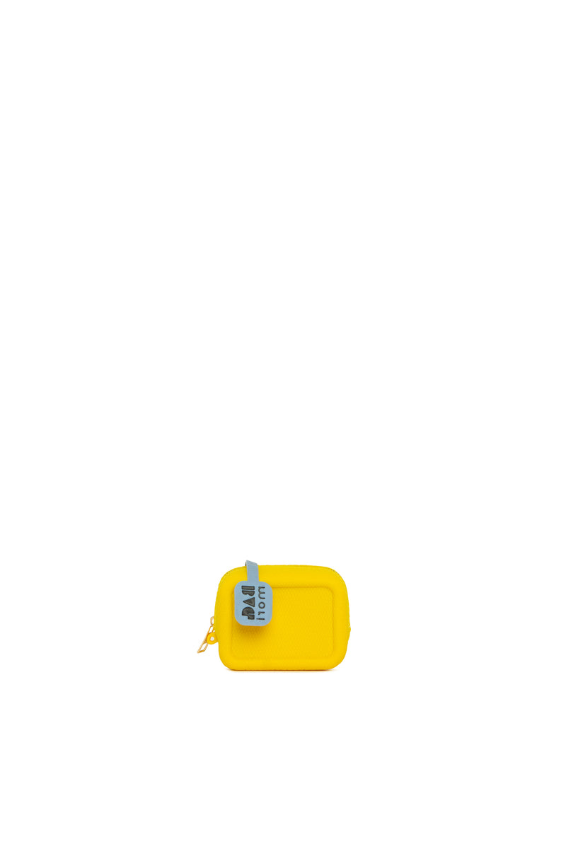 Sarı Kokulu Küçük Kare Silikon Çanta