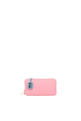 Pembe Kokulu Oval Silikon Çanta
