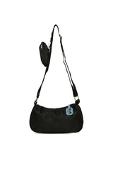 Siyah Cüzdanlı Saten Baget