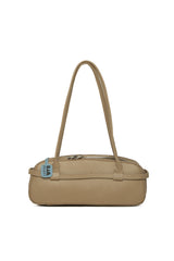 Vizon Gerçek Deri Kemerli İnce Askılı Çanta