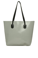 Gri Beach Bag Baskılı Plaj Çantası