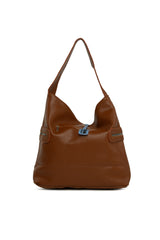 Taba Dokulu Yan Fermuar Detaylı Salaş Çanta