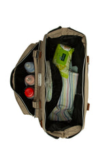 Vizon Baby Bag Baskılı Geniş Cepli Anne Bebek Çantası