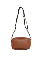 Taba Çift Cepli Mini Oval Çanta