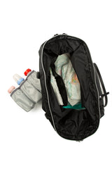 Siyah Şişme Anne Bebek Bakım Ve Omuz Çantası