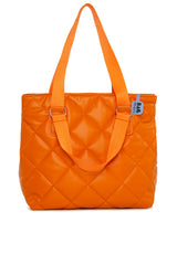 Turuncu Çift Askılı Şişme Çanta