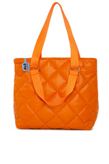 Turuncu Çift Askılı Şişme Çanta