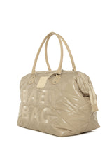 Vizon Baby Bag Nakışlı Puf Şişme Anne Bebek Bakım Çanta