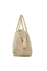 Vizon Baby Bag Nakışlı Puf Şişme Anne Bebek Bakım Çanta