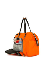 Turuncu Askılı Anne Bebek Bakım Çantası