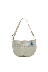 Gri Taşlı Tasarım Oval Baget