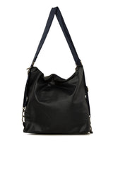 Lacivert Çift Cepli Kolonlu Salaş Çanta