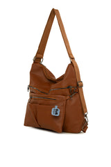 Taba Çift Cepli Kolonlu Salaş Çanta