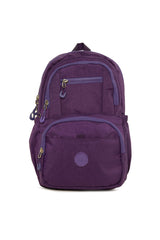 Mor Oturtma Çok Cepli Logolu Paraşüt Sırt Çantası