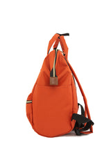 Kiremit Metal Ağızlı Sırt Çantası