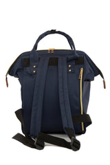 Lacivert Metal Ağızlı Sırt Çantası