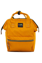 Sarı Metal Ağızlı Sırt Çantası