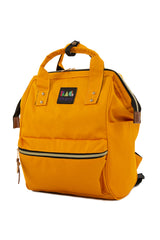 Sarı Metal Ağızlı Sırt Çantası