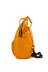 Sarı Metal Ağızlı Sırt Çantası