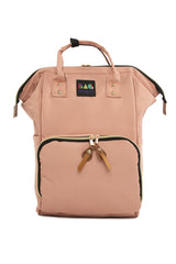 Pembe Anne Bebek Bakım Sırt Çantası