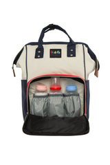 Çok Renkli Anne Bebek Bakım Sırt Çantası