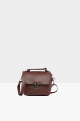 Bordo Mini Kapaklı Çanta
