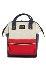 Çok Renkli Metal Ağızlı Sırt Çantası