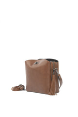 Taba Kemerli Kilitli Mini İthal Çanta