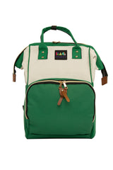 Yeşil İki Renkli Anne Bebek Bakım Çantası