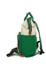 Yeşil İki Renkli Anne Bebek Bakım Çantası