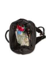 Siyah İki Renkli Anne Bebek Bakım Çantası