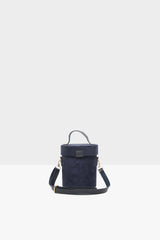 Lacivert Silindir Sepet Çanta