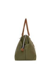 Haki Baby Bag Baskılı Bebek Bakım Çantası