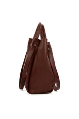 Bordo Demir Tutmalı Büyük Çanta