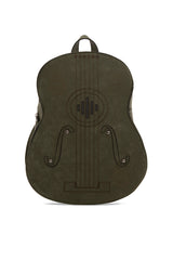 Haki Gitar Sırt Çantası