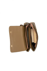 Vizon Çift Kemerli Kapak Detaylı Çanta