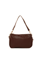 Bordo Mini Baget Çanta