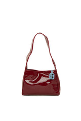 Bordo Rugan Çıtçıtlı Mini Baget