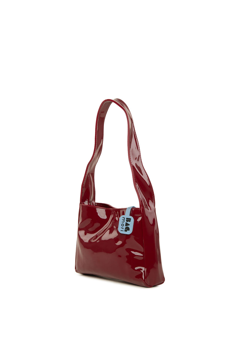 Bordo Rugan Çıtçıtlı Mini Baget