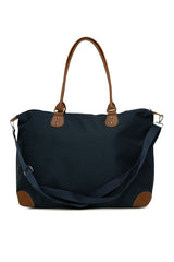 Lacivert Baby Bag Baskılı Garnili Anne Bebek Çantası