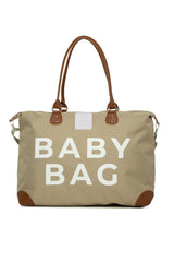 Vizon Baby Bag Baskılı Garnili Anne Bebek Çantası