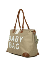 Vizon Baby Bag Baskılı Garnili Anne Bebek Çantası