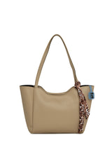 Vizon Oval Ağızlı Şallı Çanta