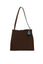 Kahverengi Kemer Detaylı Askılı Süet Çanta