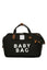 Siyah Baby Bag Baskılı Geniş Cepli Anne Bebek Çantası