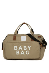 Vizon Baby Bag Baskılı Geniş Cepli Anne Bebek Çantası