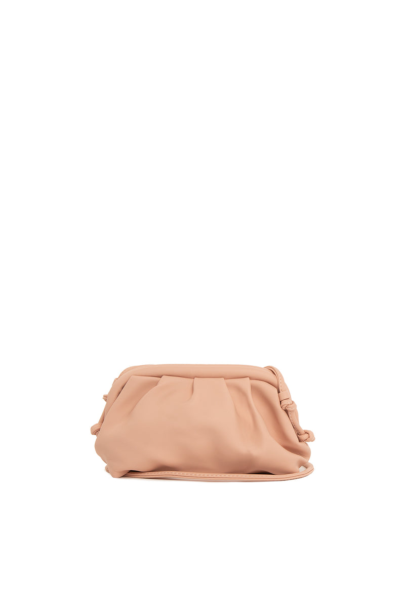 Pudra Burslu Mini Bohça Çanta