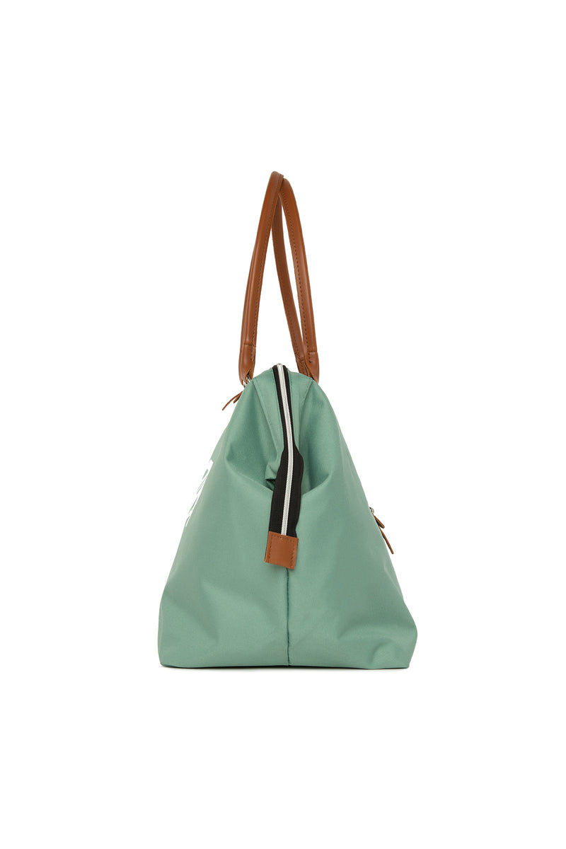 Yeşil Baby Bag Baskılı Bebek Bakım Çantası