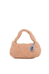Pudra Pilili Mini Peluş Çanta