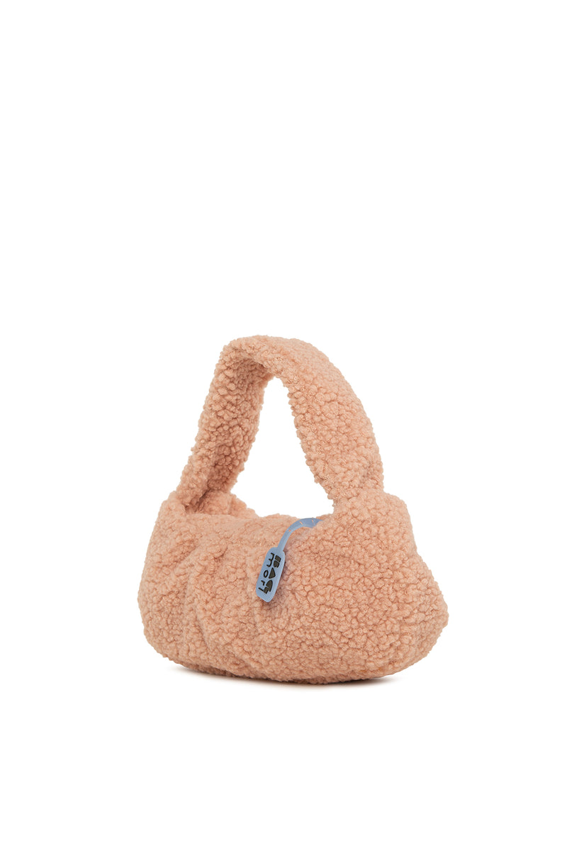 Pudra Pilili Mini Peluş Çanta